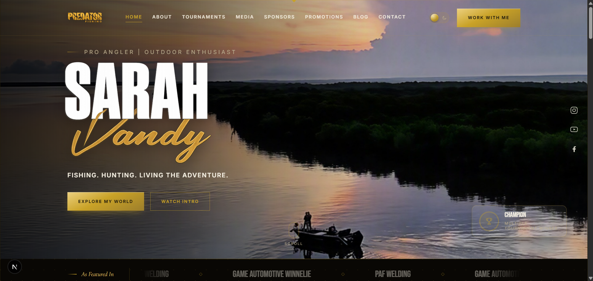 Sarah Vandy | Predator Fishing preview